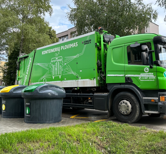 Komunalinių atliekų tvarkymo sistemos infrastruktūros plėtra ir priežiūra Šiaulių regione